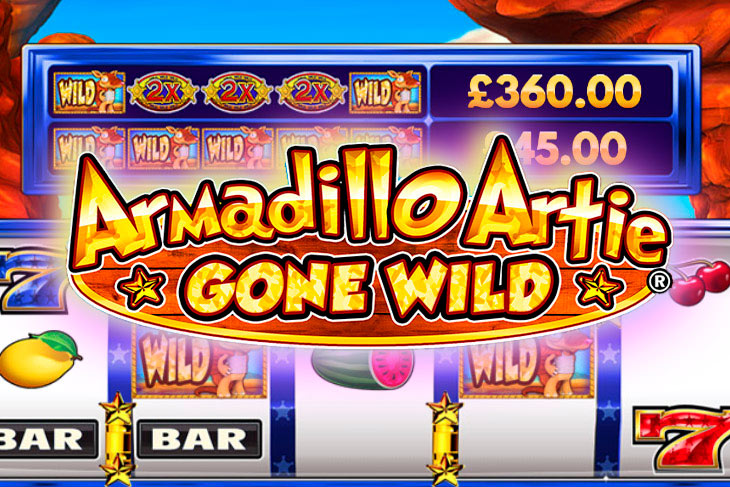 Armadillo Artie Gone Wild - DWG slot at Granawin Casino Casino