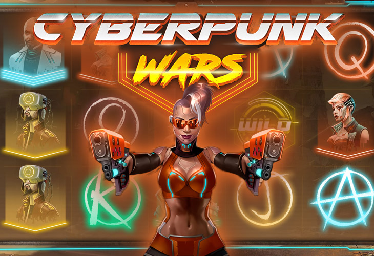 Cyberpunk Wars - Woohoo slot at Granawin Casino Casino