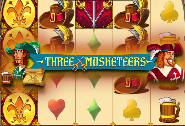 Three Musketeers - Red Tiger Gaming slot at Granawin Casino Casino